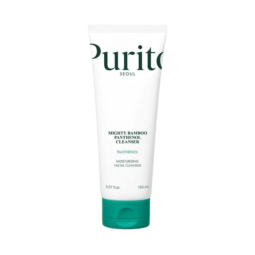 غسول بوريتو سيول اللطيف بالبانثينول والبامبو | Purito Seoul Mighty Bamboo Panthenol Cleanser 150ml