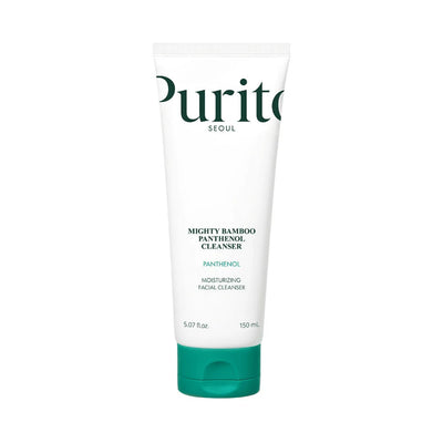 غسول بوريتو سيول اللطيف بالبانثينول والبامبو | Purito Seoul Mighty Bamboo Panthenol Cleanser 150ml
