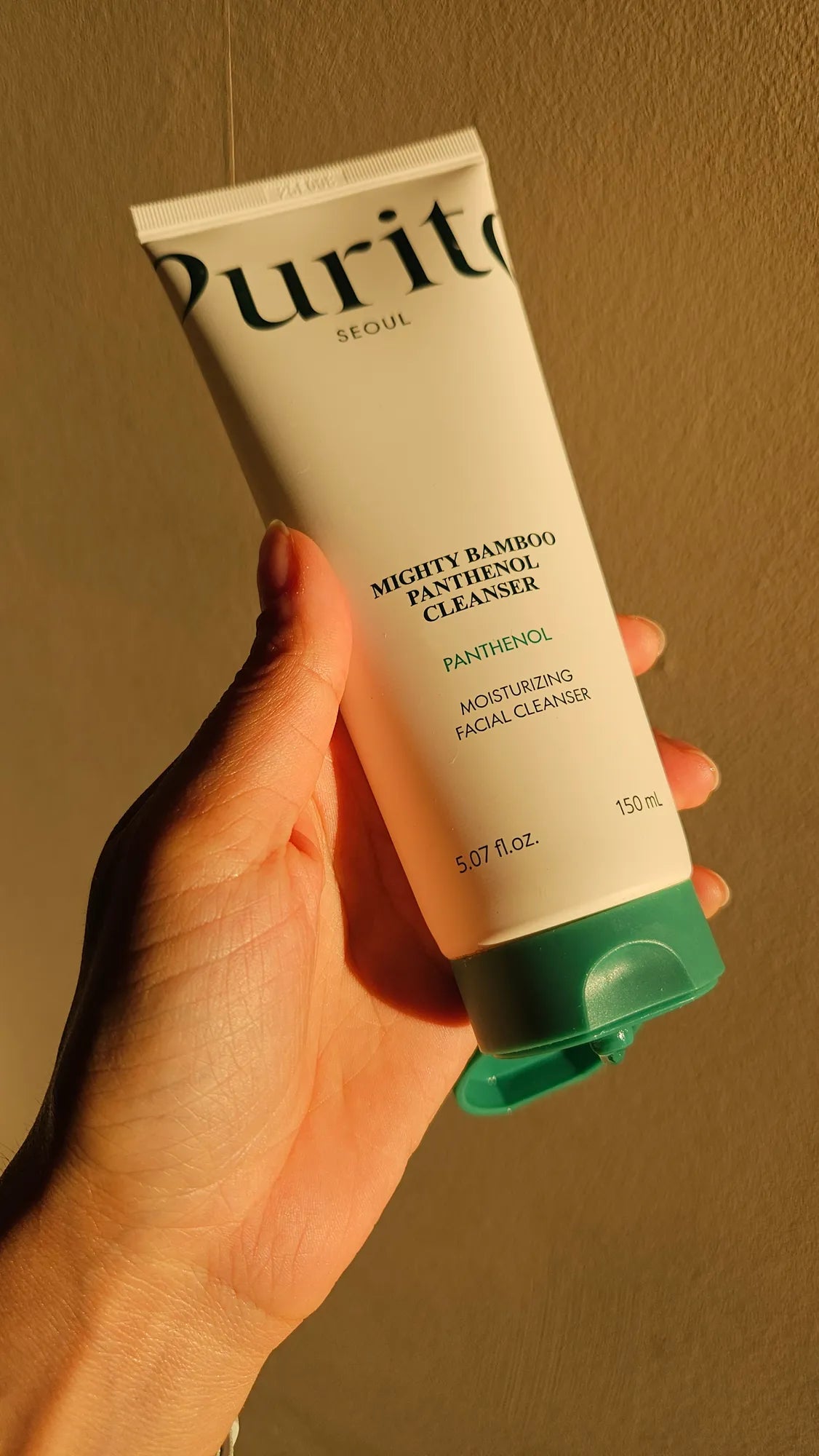غسول بوريتو سيول اللطيف بالبانثينول والبامبو | Purito Seoul Mighty Bamboo Panthenol Cleanser 150ml