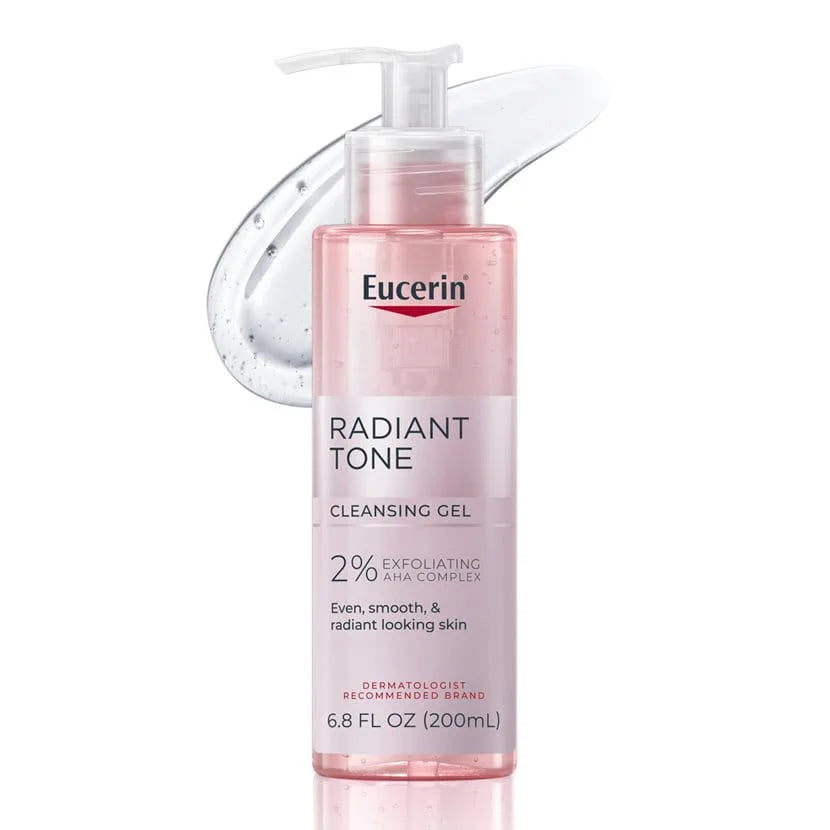 غسول جل يوسرين Radiant Tone بمركب أحماض 2٪ | Eucerin Radiant Tone Cleansing Gel 200ml