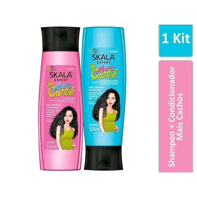 مجموعة شامبو وبلسم مايس كاشوس من سكالا | Skala #MaisCachos Shampoo & Conditioner Kit 2×325ml