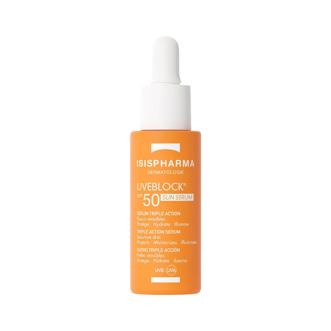 سيروم إيزيس فارما يوفي بلوك الواقي من الشمس SPF50 | ISIS PHARMA Uveblock Sun Serum SPF50 28ml
