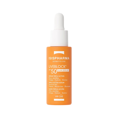 سيروم إيزيس فارما يوفي بلوك الواقي من الشمس SPF50 | ISIS PHARMA Uveblock Sun Serum SPF50 28ml
