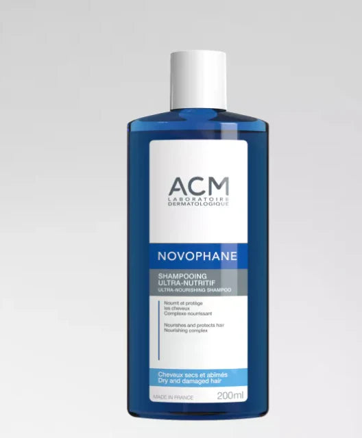 شامبو نوفوفان ألترا-نوريشينغ من مختبرات إيه سي إم | ACM Novophane Ultra-Nourishing Shampoo