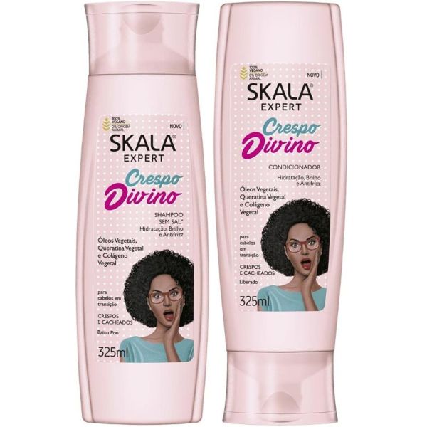 Skala Crespo Divino Shampoo & Conditioner Kit 2×325ml