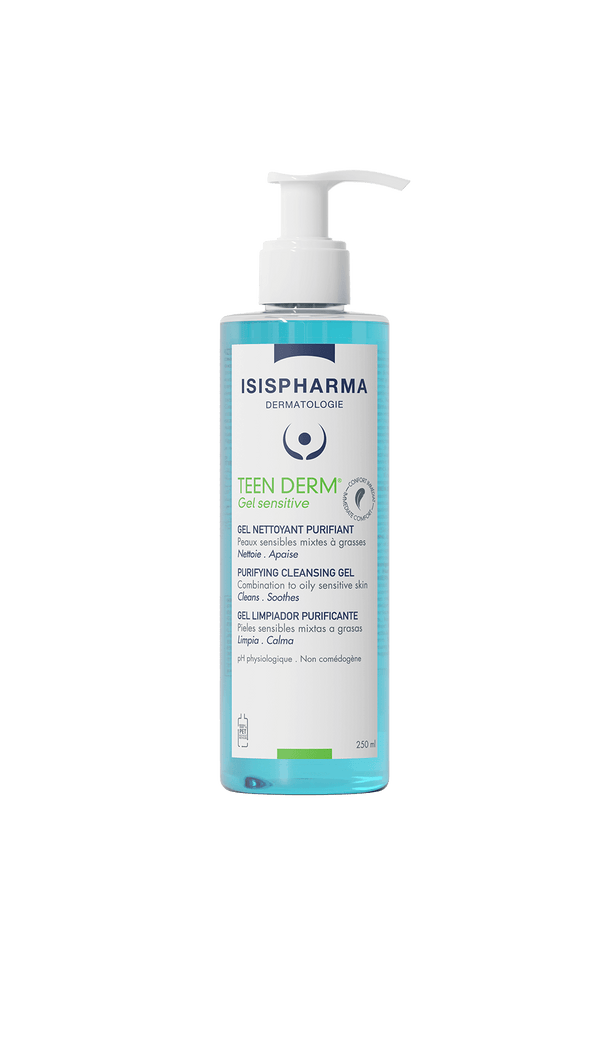 غسول تين ديرم للحساسة من إيزيس فارما 250 مل | ISIS PHARMA Teen Derm Sensitive Cleanser 250ml