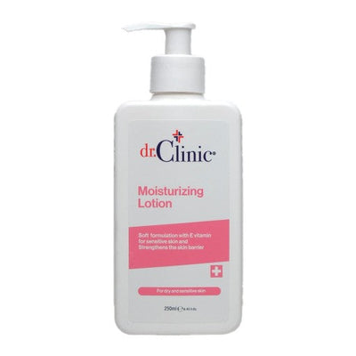 لوشن مرطب للجسم للبشرة الجافة والحساسة من دكتور كلينيك | Dr.Clinic Moisturizing Lotion for Dry & Sensitive Skin - العبوة
