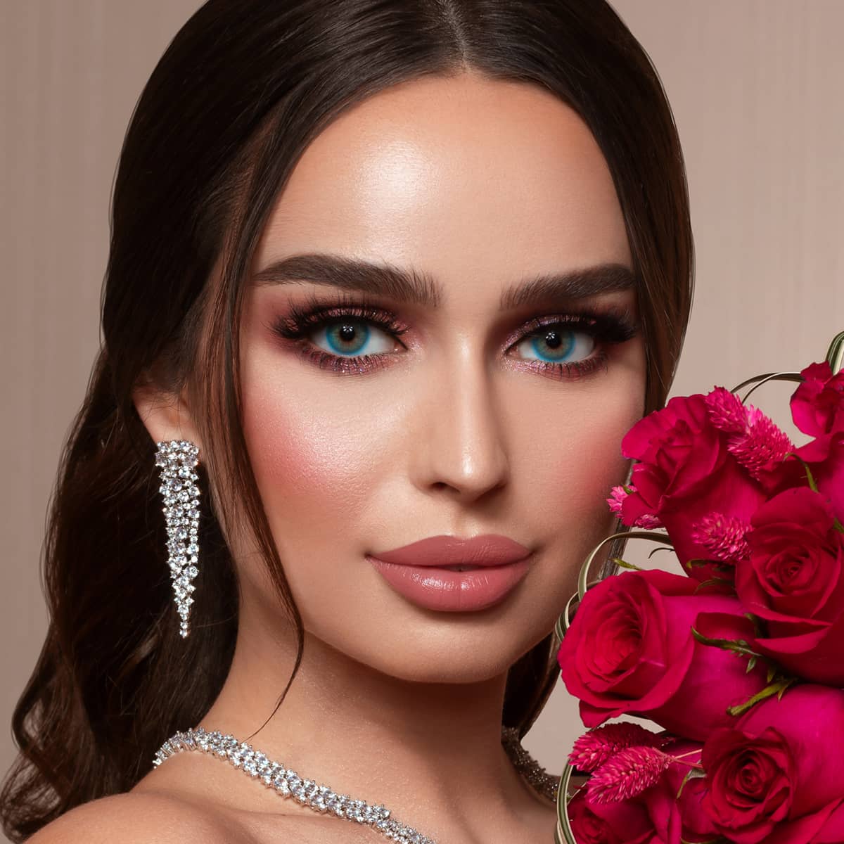 عدسات لومينوس الشهرية بلو - EROS STORE