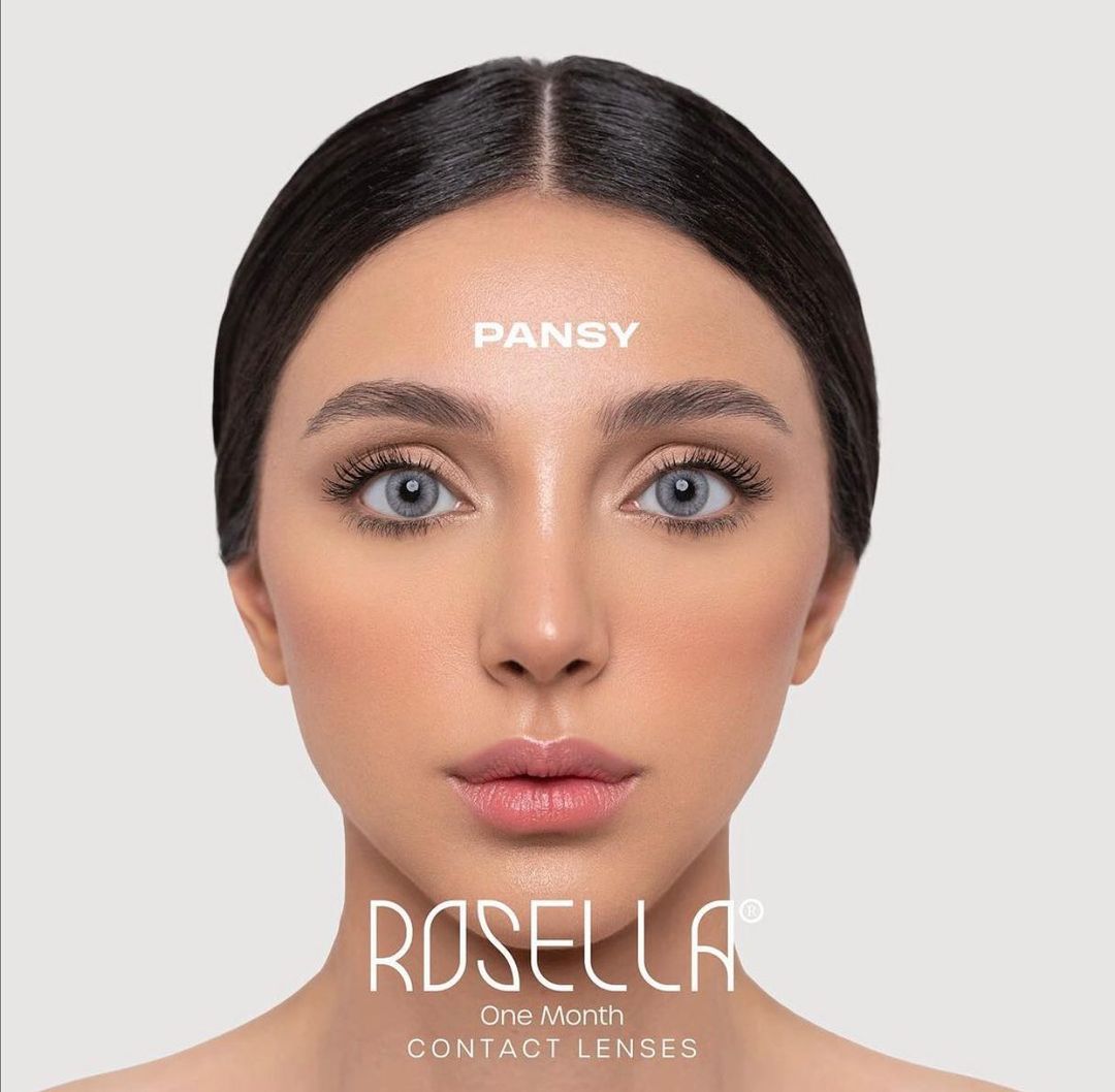عدسات روزيلا نصف سنوية | Rosella Biannual Contact Lenses PANSY - EROS STORE