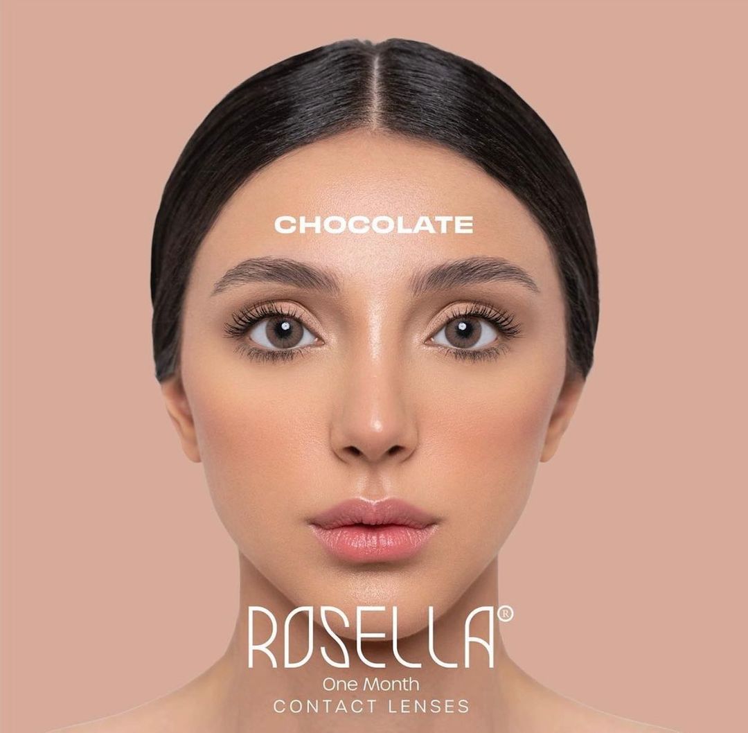 عدسات روزيلا نصف سنوية | Rosella Biannual Contact Lenses CHOCOLATE - EROS STORE