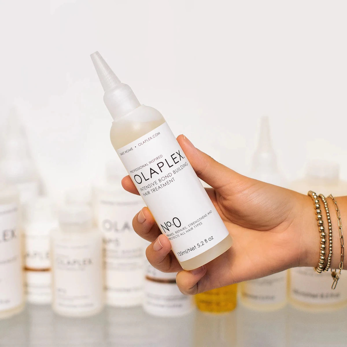 علاج الشعر المكثف N°0 من أولابلكس | Olaplex Intensive Bond Building Treatment No.0 155 مل - EROS STORE