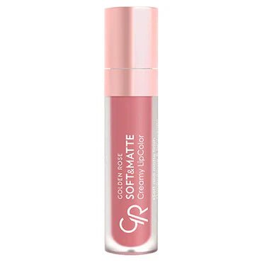 أحمر الشفاه السائل سوفت آند مات كريمي من كولدن روز | Golden Rose Soft & Matte Creamy Lipcolor 108 - EROS STORE