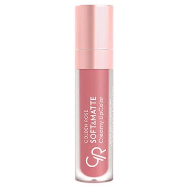 أحمر الشفاه السائل سوفت آند مات كريمي من كولدن روز | Golden Rose Soft & Matte Creamy Lipcolor 104 - EROS STORE