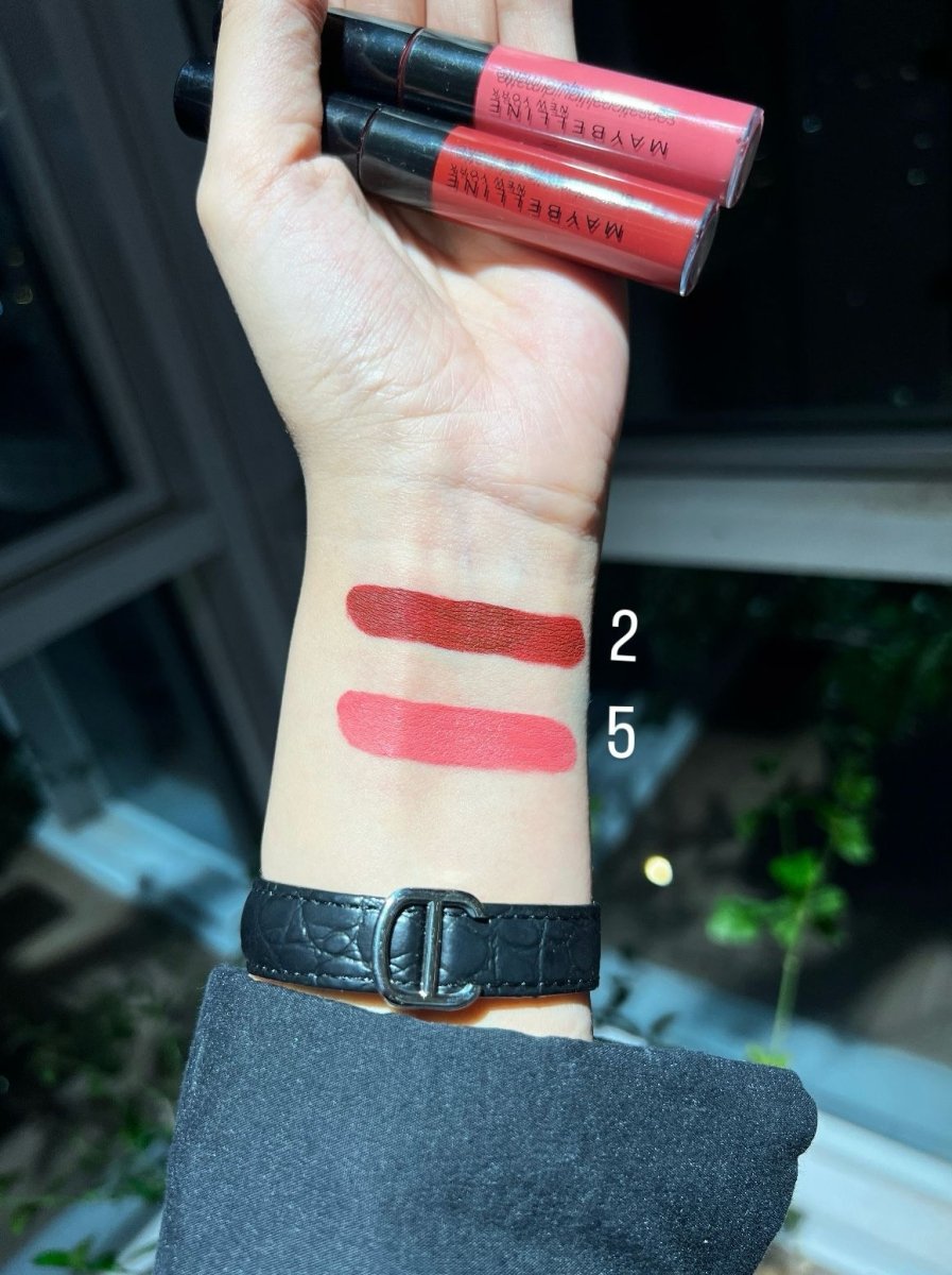 أحمر الشفاه مايبيلين نيويورك سينسيشينال سائل غير لامع | Maybelline New York Sensational Matte Liquid Lipstick 2 - EROS STORE