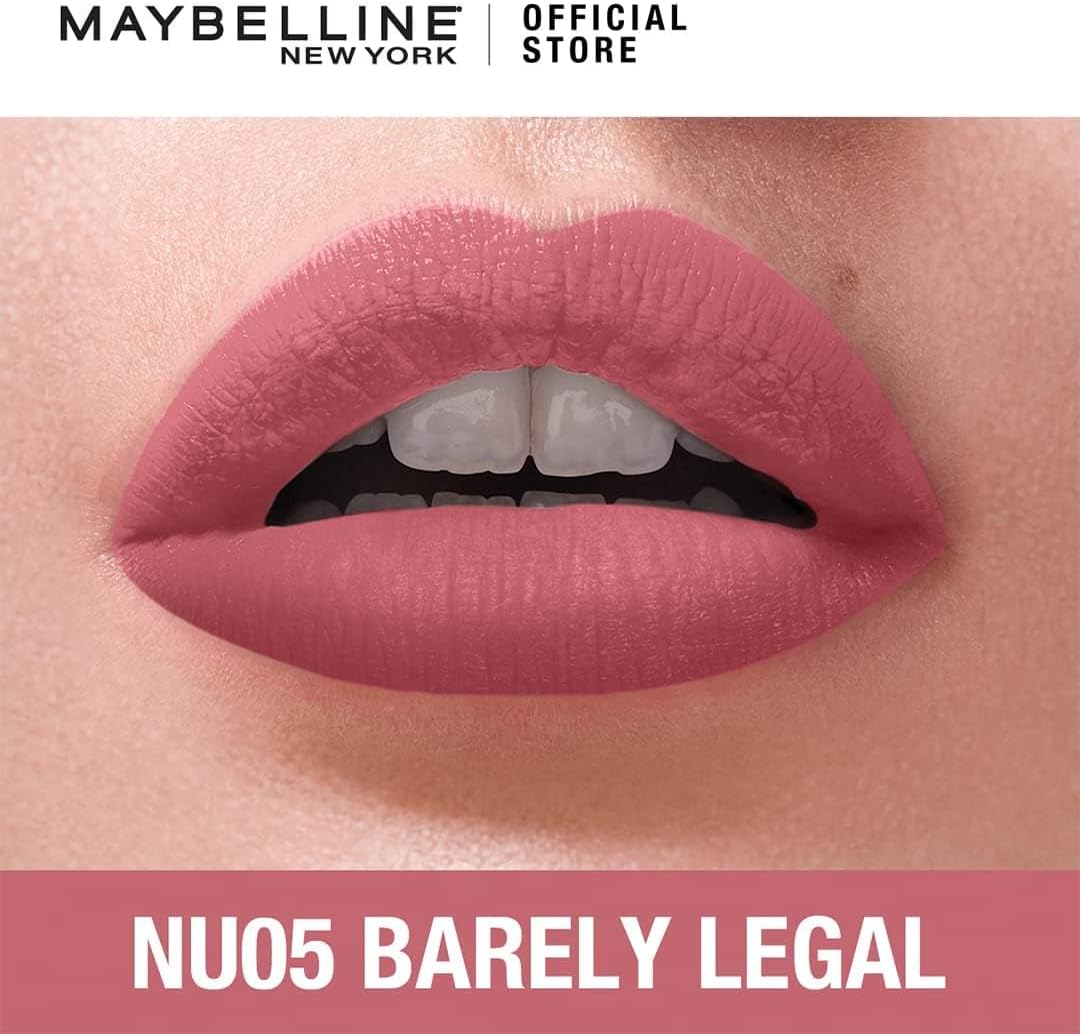أحمر الشفاه مايبيلين نيويورك سينسيشينال سائل غير لامع | Maybelline New York Sensational Matte Liquid Lipstick 5 - EROS STORE
