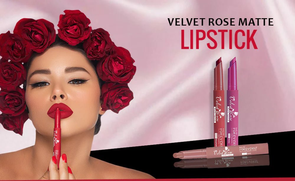 أحمر شفاه فيلفيت روز غير لامع من فوريفر52 | Forever52 Velvet Rose Matte Lipstick 19 - EROS STORE