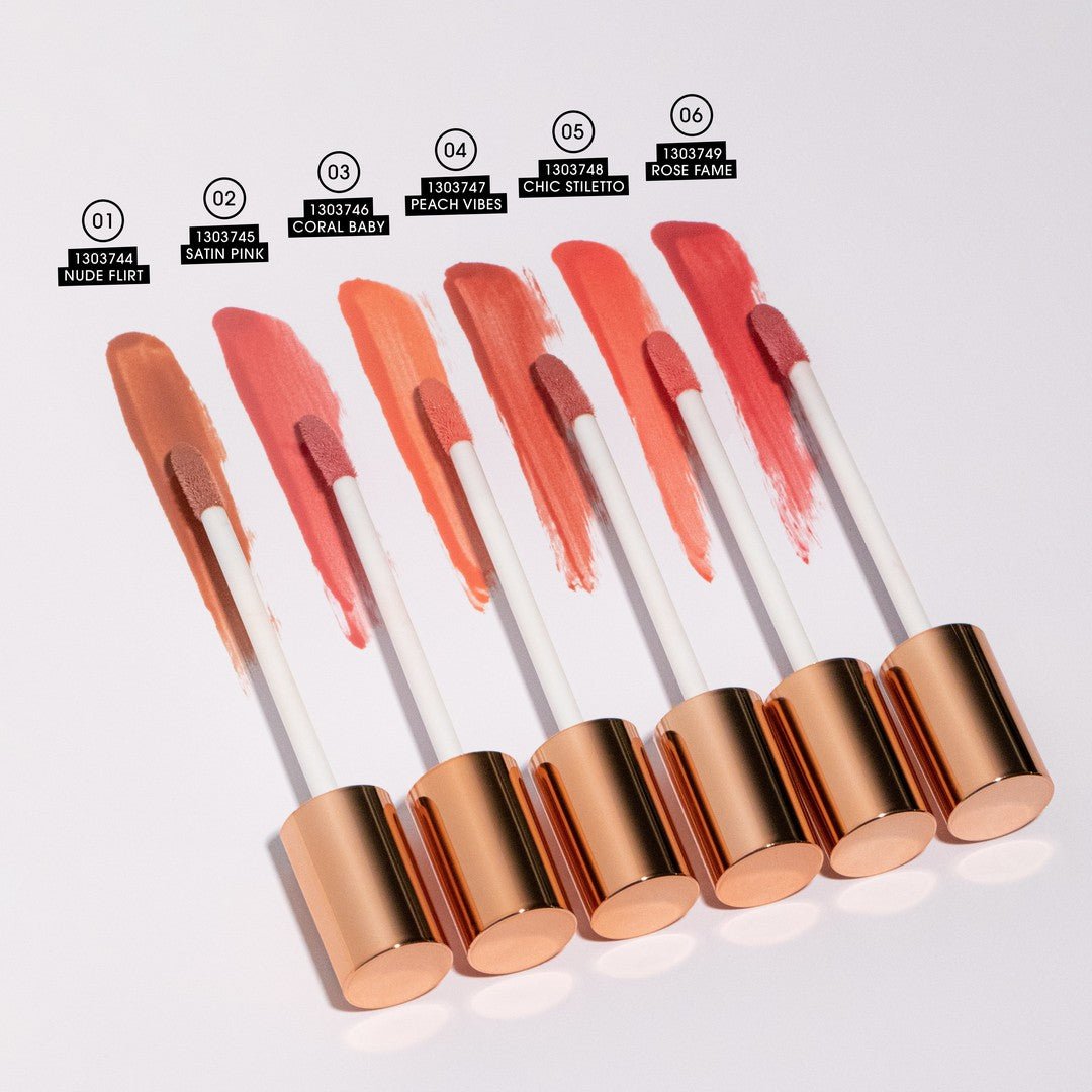 أحمر شفاه لامع وسائل من فارمسي | Pharmacy Glossy Liquid Lipstick 01 NUDE FLIRT - EROS STORE
