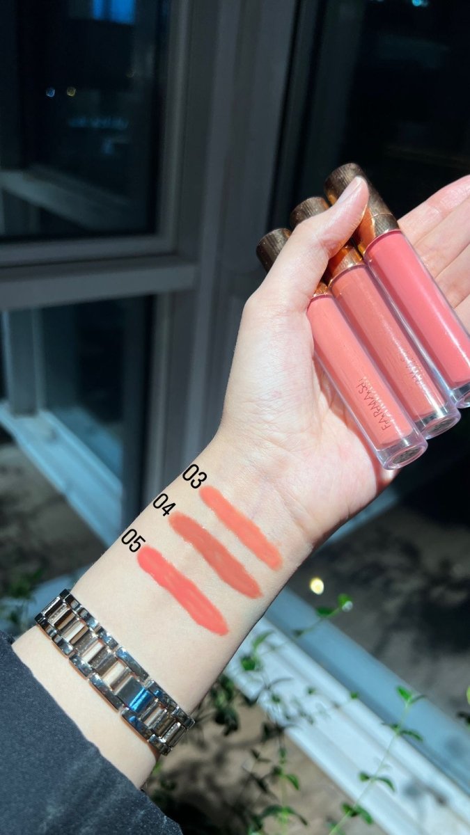 أحمر شفاه لامع وسائل من فارمسي | Pharmacy Glossy Liquid Lipstick 01 NUDE FLIRT - EROS STORE