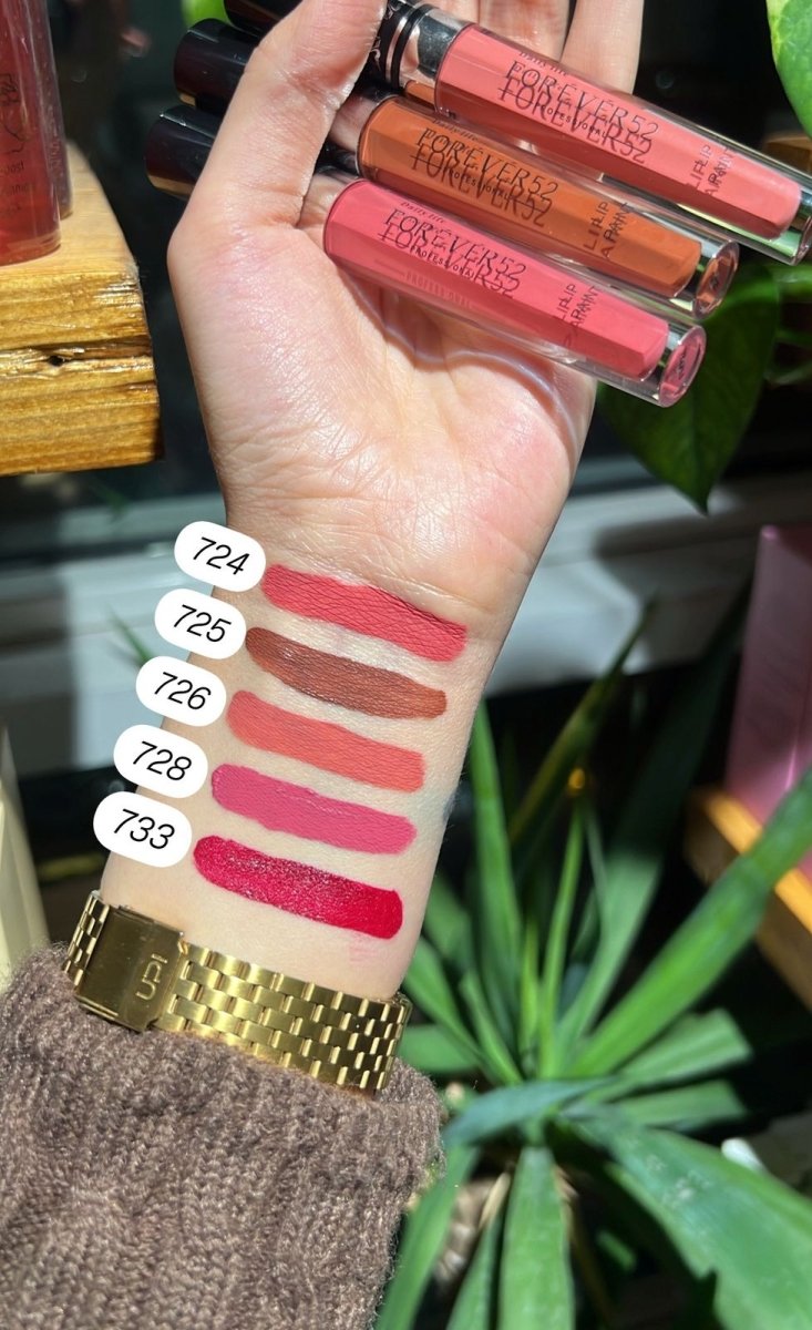 أحمر شفاه مطفي سائل وثابت من فوريفر 52 | Forever52 Liquid Matte Long Lasting Lipstick 724 - EROS STORE