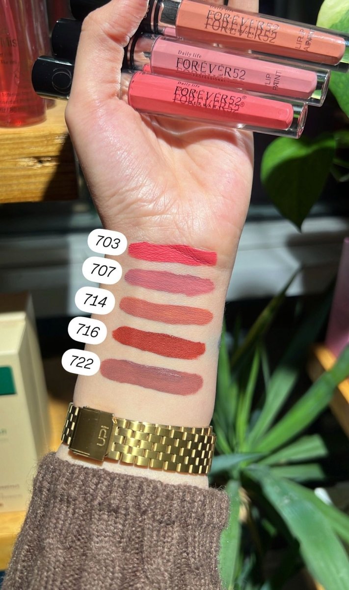 أحمر شفاه مطفي سائل وثابت من فوريفر 52 | Forever52 Liquid Matte Long Lasting Lipstick 703 - EROS STORE