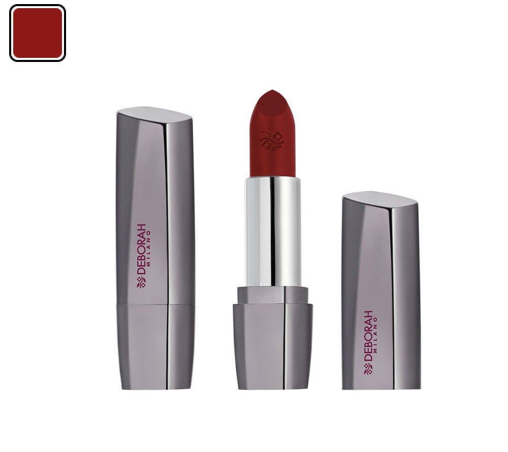 أحمر شفاه ميلانو أحمر يدوم طويلاً من ديبورا | Deborah Milano Long - Lasting Red Lipstick Sophisticated Purple 14 - EROS STORE