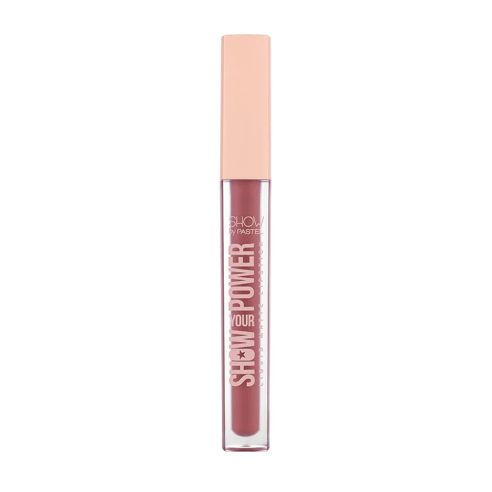 أحمر شفاه SHOW YOUR POWER LIQUID LIPSTICK من باستيل | Pastel SHOW YOUR POWER Liquid Lipstick 602 - EROS STORE