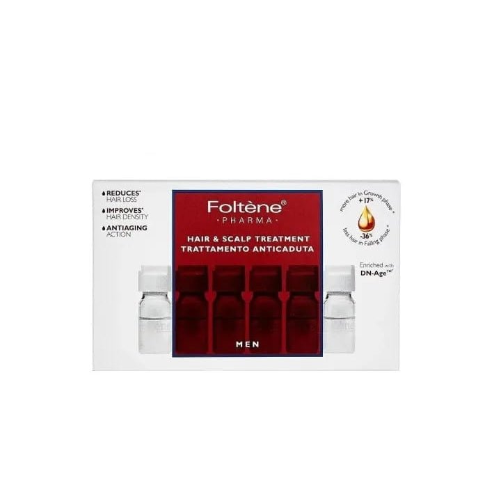 أمبولات فولتين لعلاج تساقط الشعر للرجال - 12 أمبولة | Foltène Hair and Scalp Treatment for Men - 12 Ampoules 12*5 مل - EROS STORE