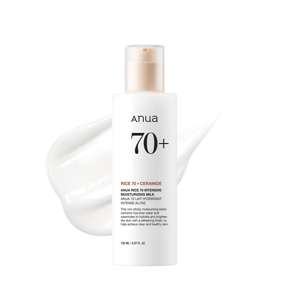 Anua Rice 70 Intensive Moisturizing Milk - 150ml | حليب الترطيب المكثف بالرز 70 من أنوا - 150 مل 150مل - EROS STORE