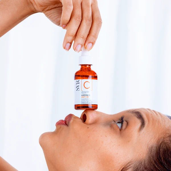 إس في آر أمبول [C] سيروم فيتامين سي بتركيز 20% - 30 مل | SVR Ampoule [C] Anti - Ox Radiance Concentrate Serum with 20% Vitamin C - 30ml 30 مل - EROS STORE