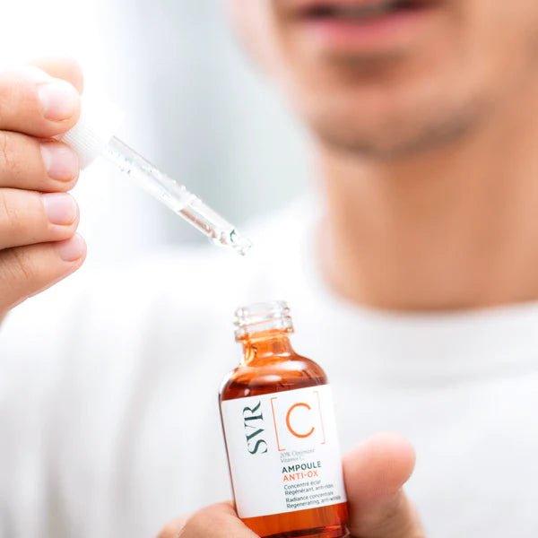 إس في آر أمبول [C] سيروم فيتامين سي بتركيز 20% - 30 مل | SVR Ampoule [C] Anti - Ox Radiance Concentrate Serum with 20% Vitamin C - 30ml 30 مل - EROS STORE