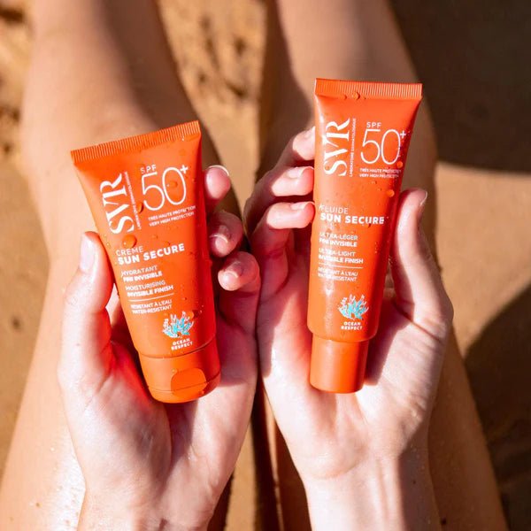 إس في آر كريم واقي شمس SPF50+ - 50 مل | SVR Sun Secure Crème SPF50+ - 50ml 50 مل - EROS STORE