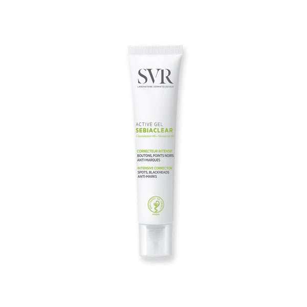 إس في آر سيبياكلير أكتيف جل لعلاج الحبوب - 40 مل | SVR Sebiaclear Active Gel - 40ml 30 مل - EROS STORE