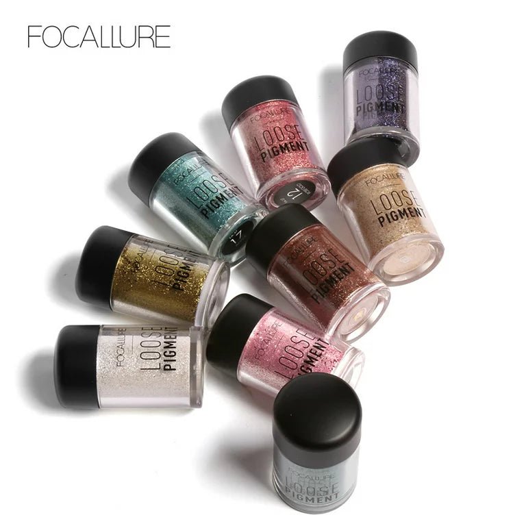 باودر كلتر للعيون من فوكالور | Focallure Powder Glitter Eyeshadow 1 - EROS STORE