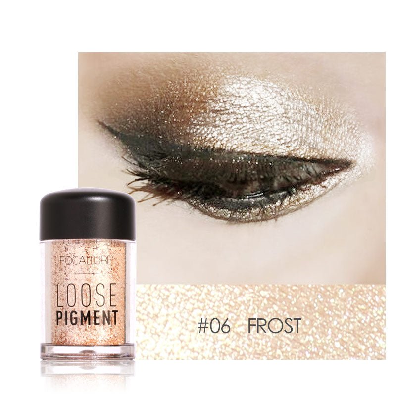 باودر كلتر للعيون من فوكالور | Focallure Powder Glitter Eyeshadow 6 - EROS STORE