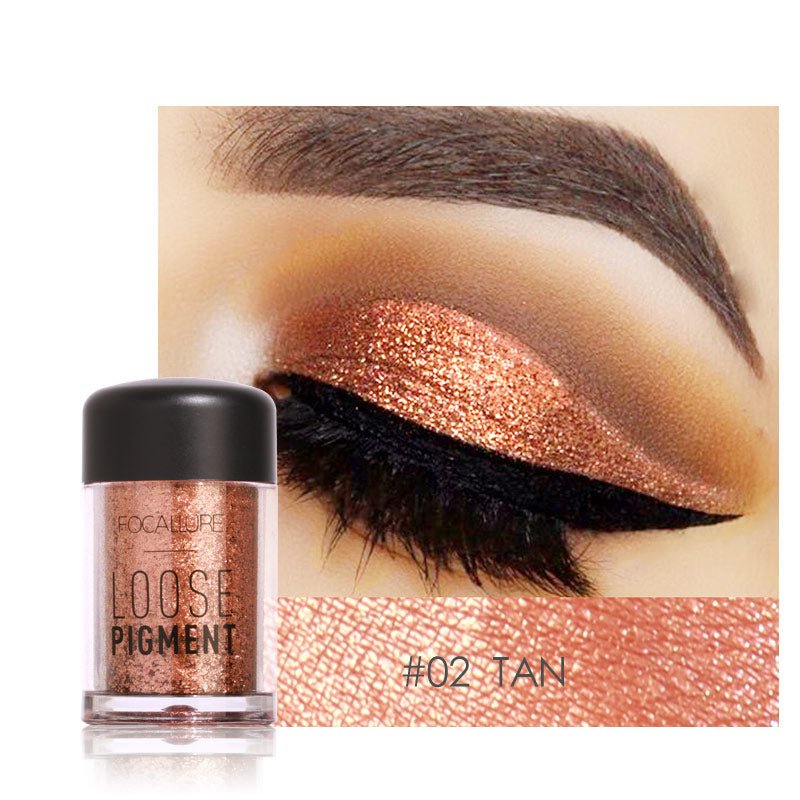 باودر كلتر للعيون من فوكالور | Focallure Powder Glitter Eyeshadow 2 - EROS STORE
