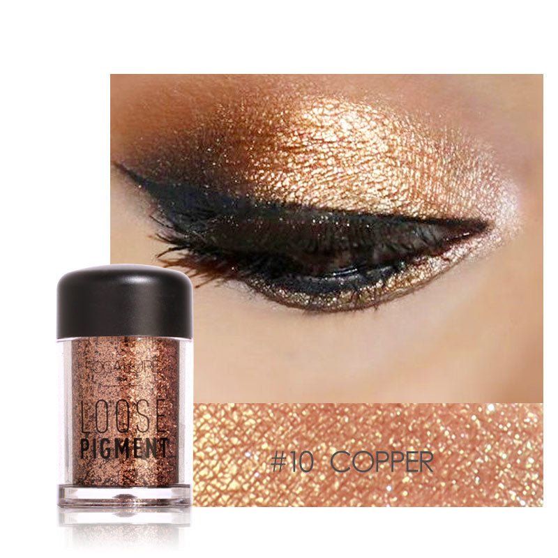 باودر كلتر للعيون من فوكالور | Focallure Powder Glitter Eyeshadow 10 - EROS STORE