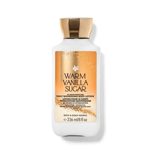 Bath & Body Works Daily Nourishing Body Lotion - 236ml | باث اند بودي وركس لوشن للجسم مغذي و مرطب - 236 مل Warm Vanilla Sugar - EROS STORE
