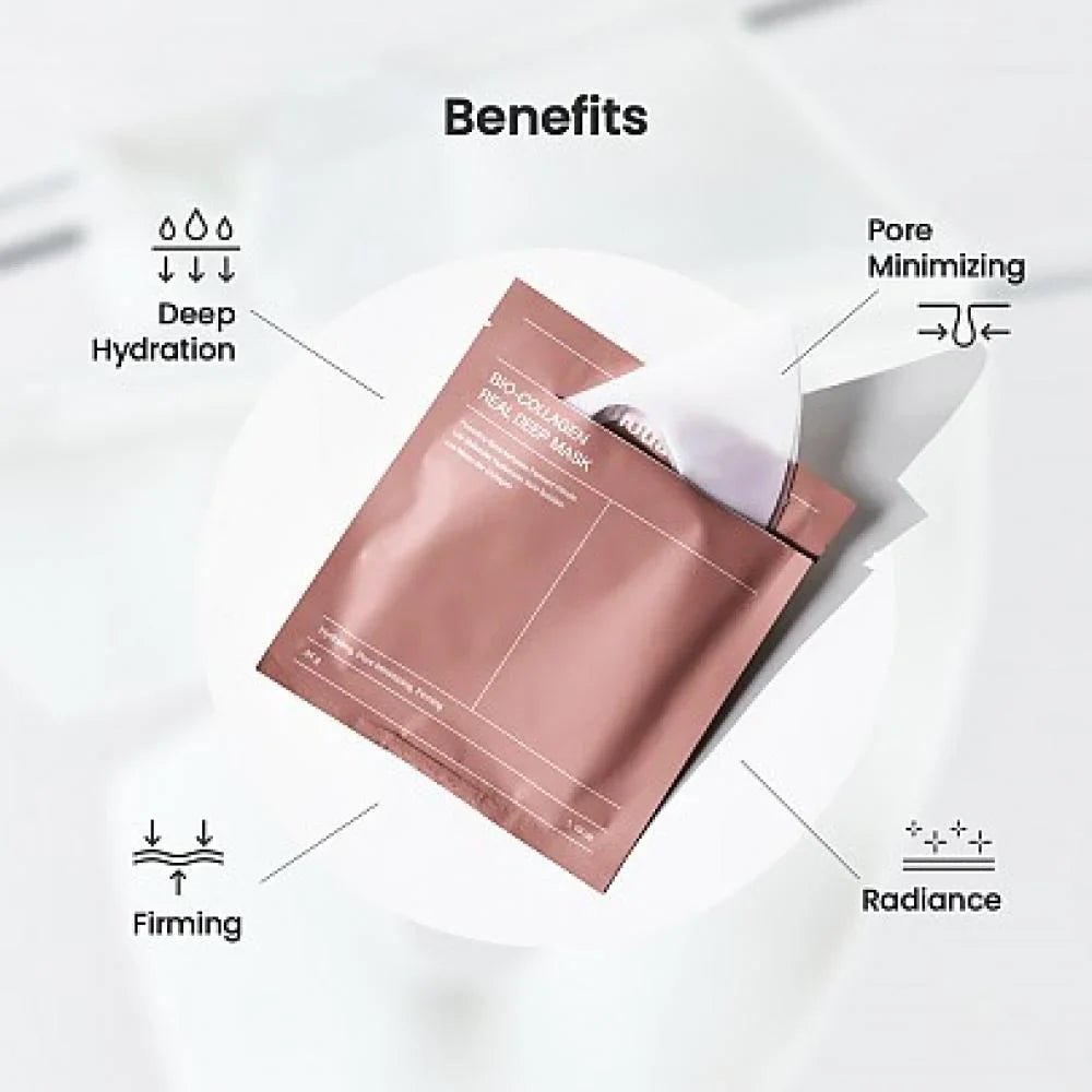 بايو دانس قناع الترطيب العميق بالكولاجين - 4 قطع | Biodance Bio - Collagen Real Deep Mask - 4pcs 4 قطع - EROS STORE