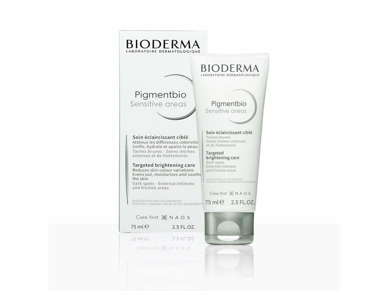 Bioderma Pigmentbio Sensitive Areas - 75ml | بايوديرما كريم لتفتيح المناطق الحساسة - 75 مل 75 مل - EROS STORE