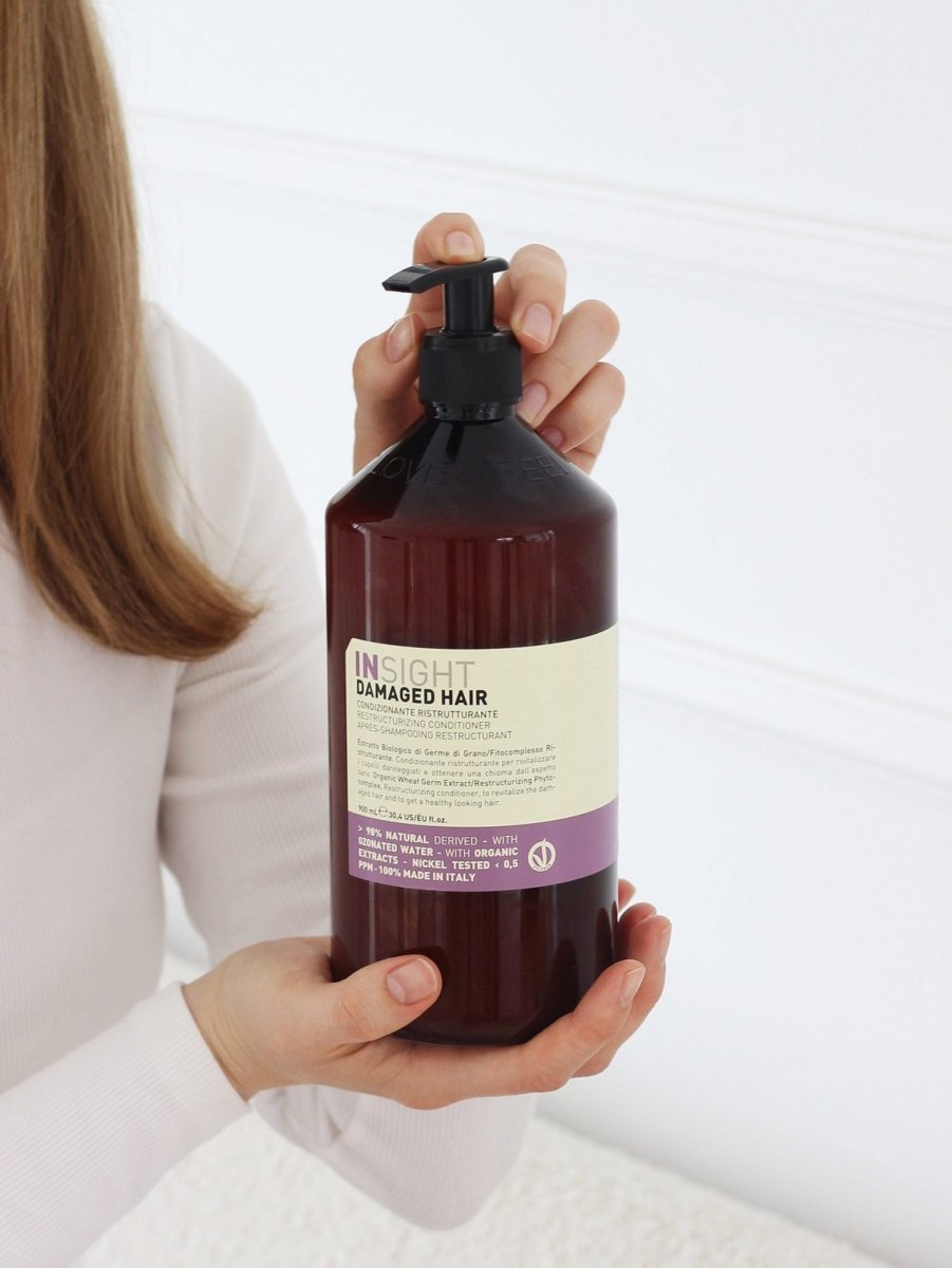 بلسم إنسايت لإصلاح الشعر التالف | INSIGHT Damaged Hair Conditioner 900 مل - EROS STORE