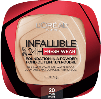 بودرة أساس فريش وير 24 ساعة من لوريال | L'Oréal Fresh Wear 24 - Hour Foundation Powder 20 - EROS STORE