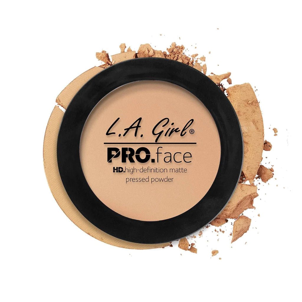 بودرة مضغوطة غير لامعة من برو فيس LA | LA Pro Face Matte Pressed Powder 605 نود بيج - EROS STORE