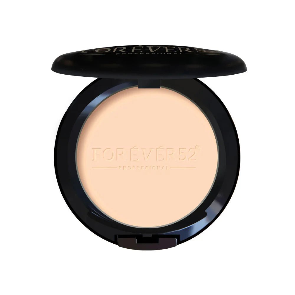 بودرة مضغوطة تو وي كيك من فوريفر 52 | Forever52 Two Way Cake Compact Powder ظل معتدل مع لون أصفر - 003 - EROS STORE