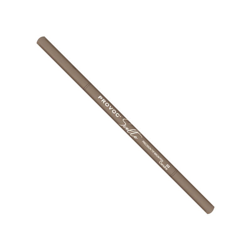 بروفوك قلم تحديد الحواجب | PROVOC SVELTE Precision Tip Brow Pen 01 Brun - EROS STORE