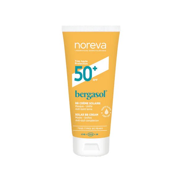 بيبي كريم واقي شمس بيركازول من نوريفا | NOREVA Bergasol BB Cream SPF50+ 40 مل - EROS STORE