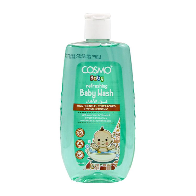 COSMO Refreshing Baby Wash - 500ml | كوزمو غسول للأطفال - 500 مل 500 مل - EROS STORE