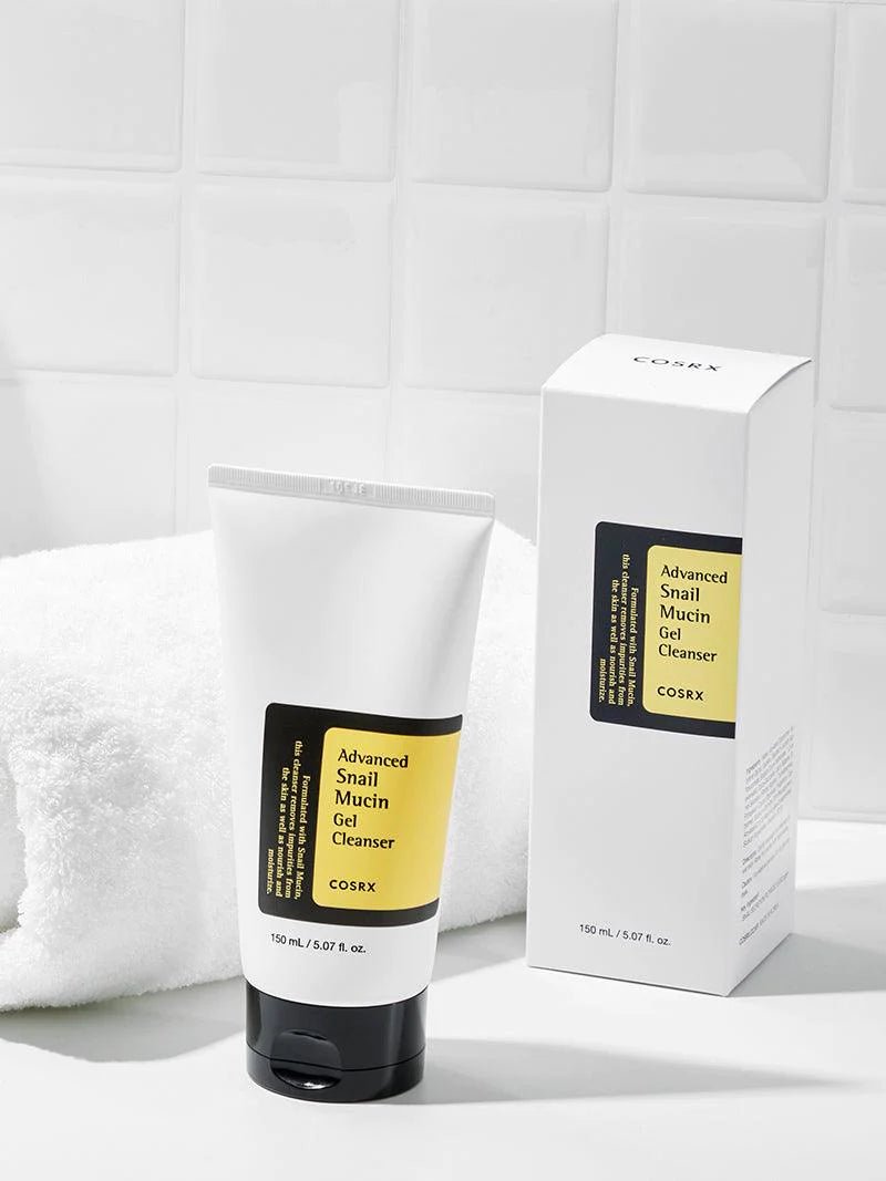 Cosrx Advanced Snail Mucin Gel Cleanser - 150ml | كوزركس غسول جل بخلاصة الحلزون - 150 مل 150 مل - EROS STORE