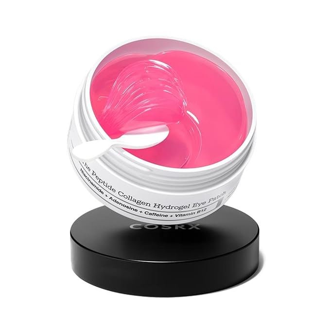 COSRX The Peptide Collagen Hydrogel Eye Patch | رقعة العين من هيدروجيل الكولاجين الببتيد 60 رقعة - EROS STORE