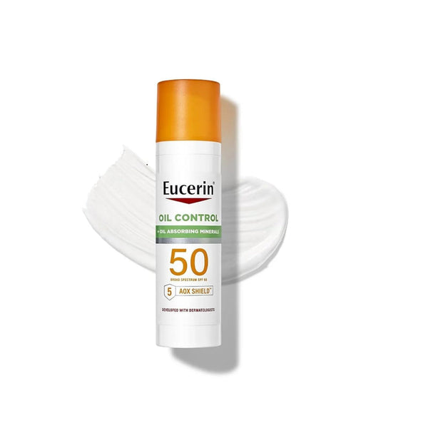 واقي شمس فيزيائي خالي من الزيوت من يوسيرين | Eucerin Oil Control Sun Gel-Cream Dry Touch SPF 50+