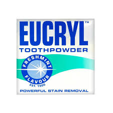 يوكريل بودرة أسنان بنكهة النعناع المنعش - 50 جرام | Eucryl Fresh Mint Toothpowder - 50g